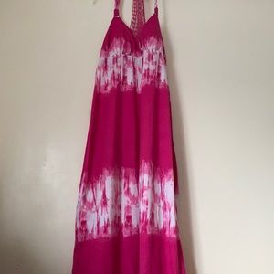 Cute pink maxi